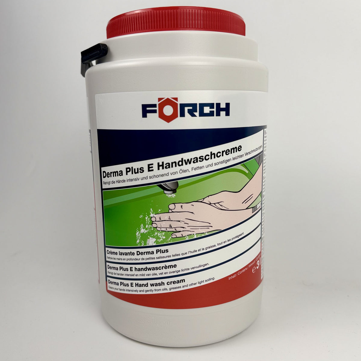 FÖRCH Derma Plus E Handwaschcreme 3 Liter mit Pumpspender Set