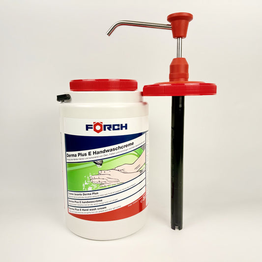 FÖRCH Derma Plus E Handwaschcreme 3 Liter mit Pumpspender Set