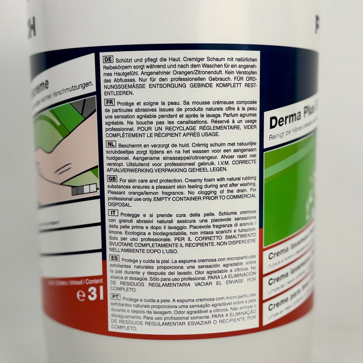 FÖRCH Derma Plus E Handwaschcreme 3 Liter mit Pumpspender Set