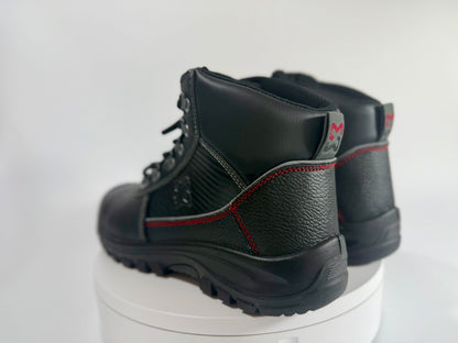 Rückansicht Würth Arbeitsschuhe schwarz