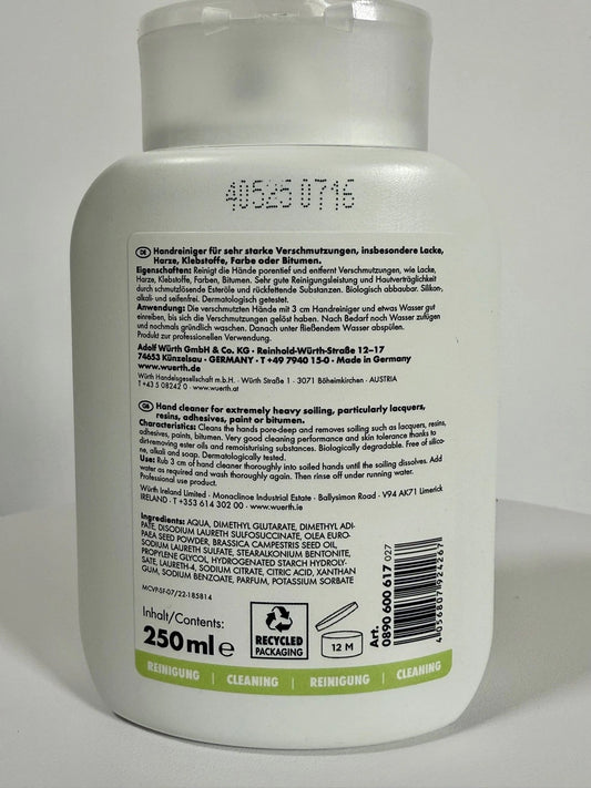 Würth Handreiniger N-Special 250 ml – Extra starke Werkstatt-Handwaschpaste