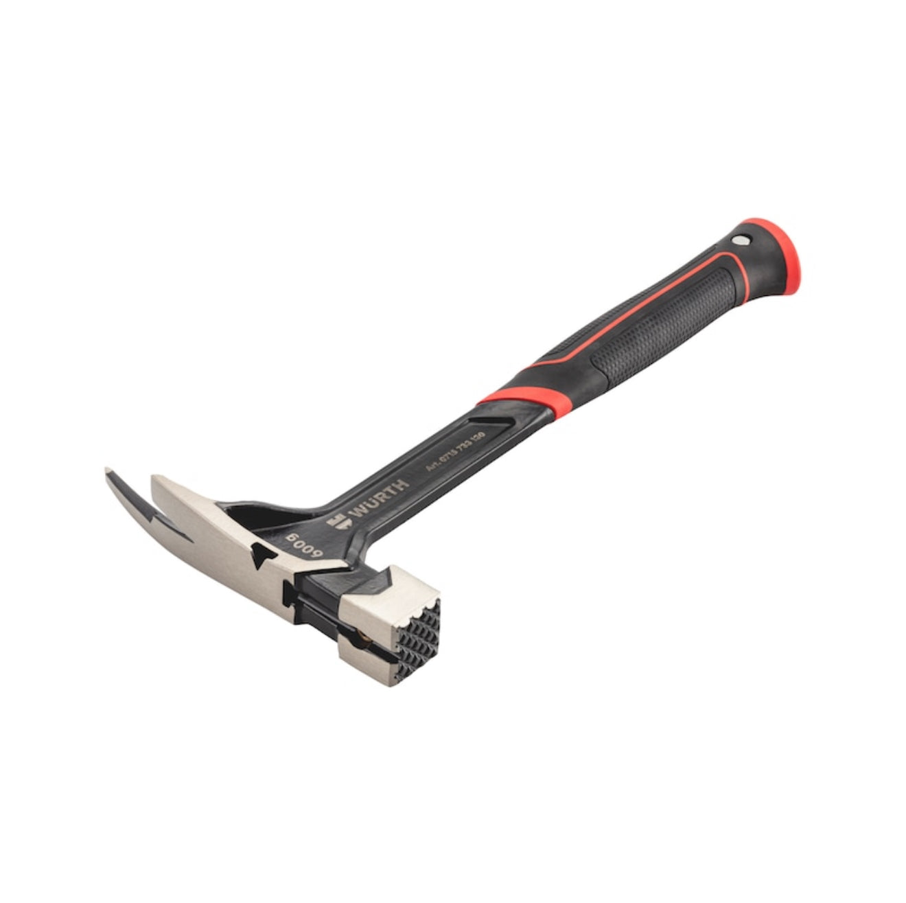 Rückseite Würth Latthammer mit rutschfestem Griff