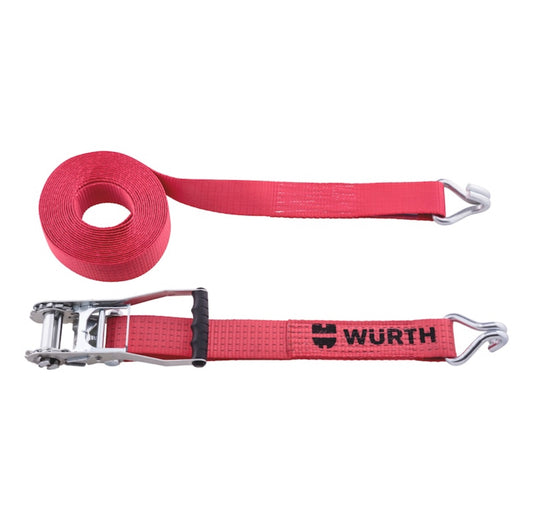 Würth Spanngurt Set 8 m mit Ratsche und Haken