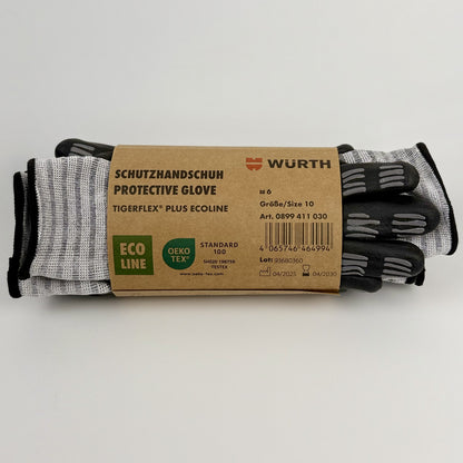 Würth Tigerflex Plus Ecoline Schutzhandschuhe Größe 10 – 6 Paar