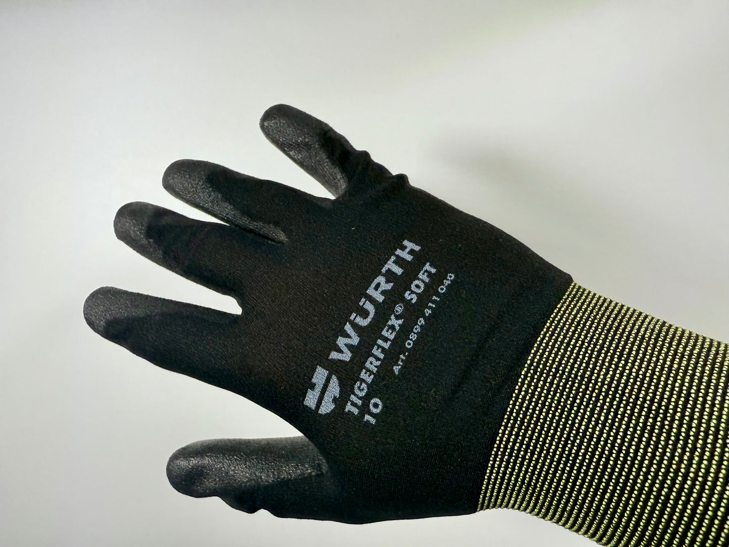 Würth Tigerflex Soft Arbeitshandschuh Handrücken schwarz